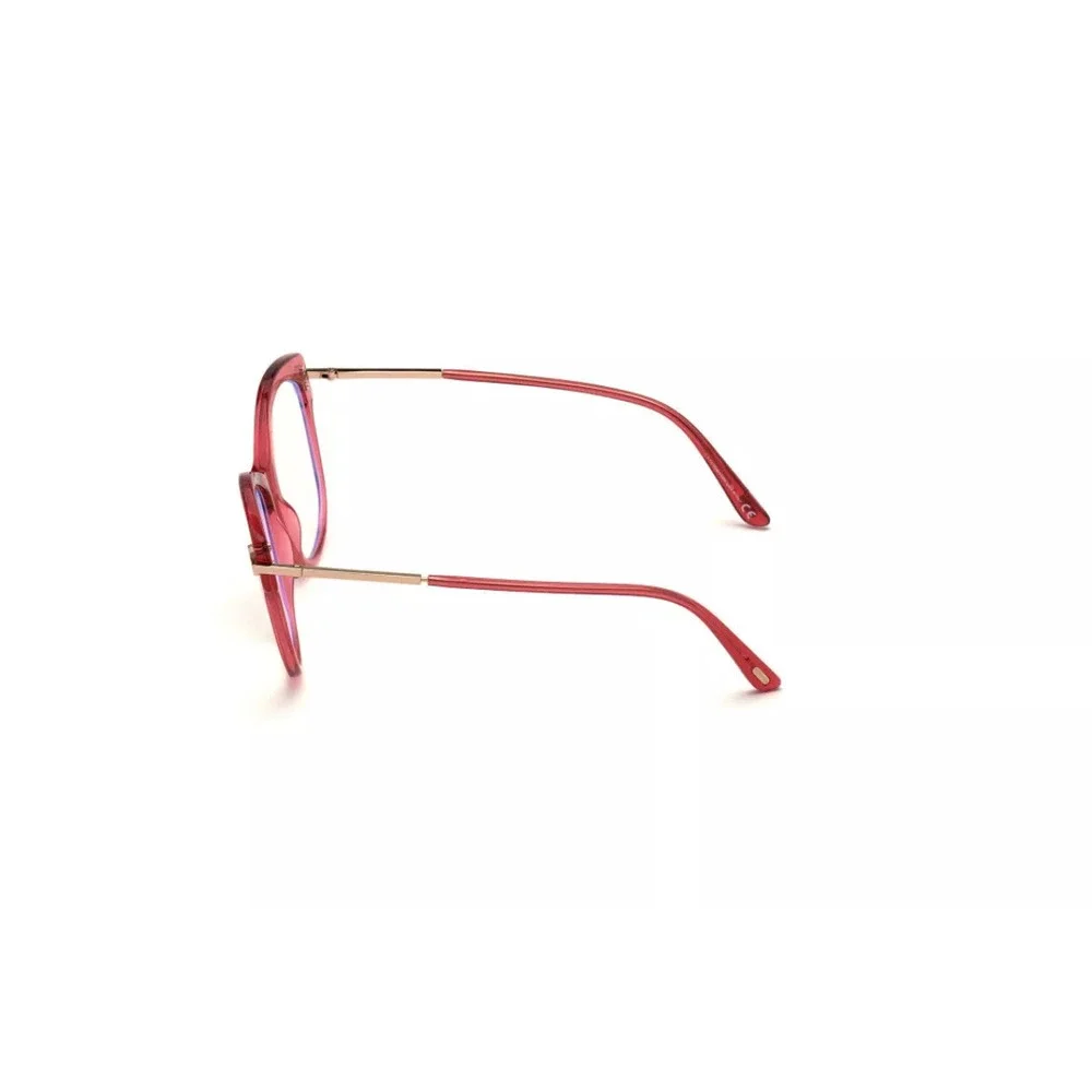 NWT Tom Ford FT5705B Red Blue Square 56mm Eyeglasses